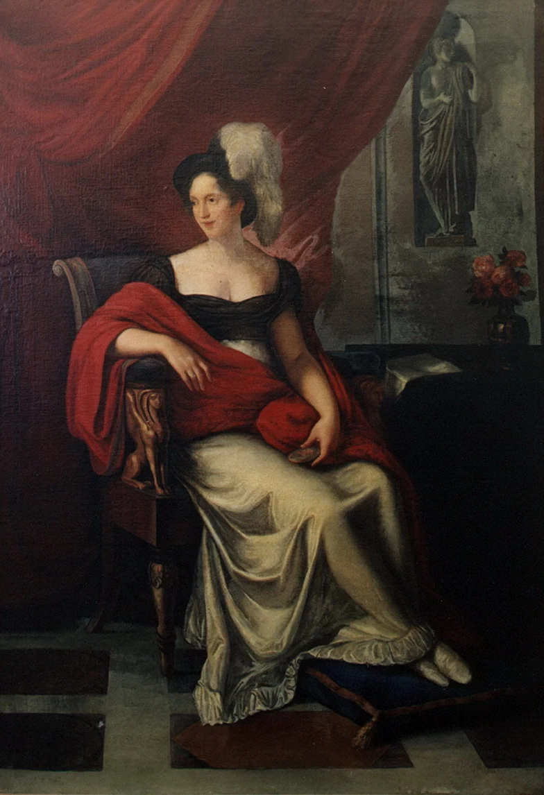 Ritratto di donna - Museo Nazionale della Ceramica Duca di Martina, Villa Floridiana